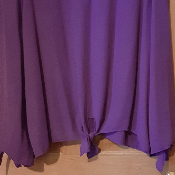 Ladies long sleeve polyester blouse - Picture 2 of 4